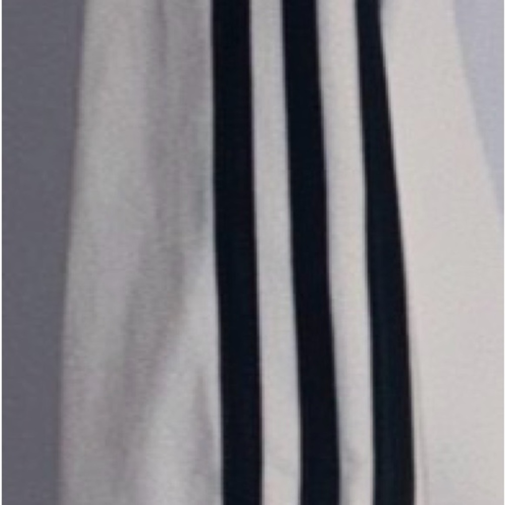 Authentic Adidas Women's White Zip Sweater - Picture 3 of 4